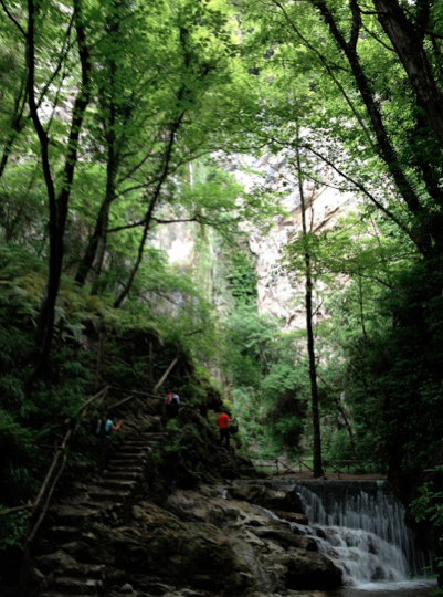 Amazing Waterfalls on The Path of the Fairies - it is said the water from these springs bring you memories from past times.