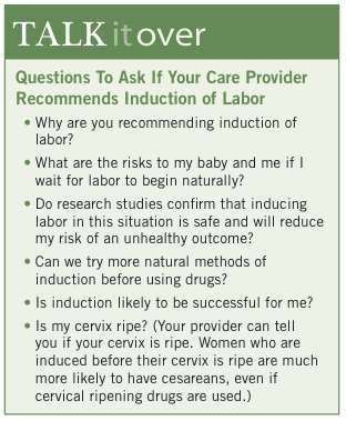 Lamaze Induction Questions