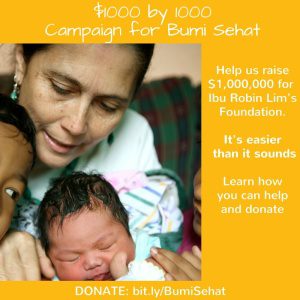 $1000 by 1000Campaign for Bumi Sehat